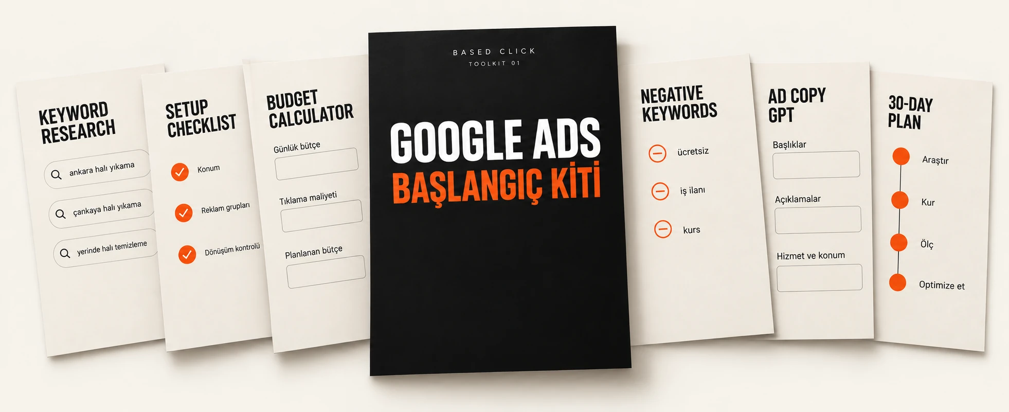 Google Ads Başlangıç Kitinin GPT araçları ve çalışma şablonları